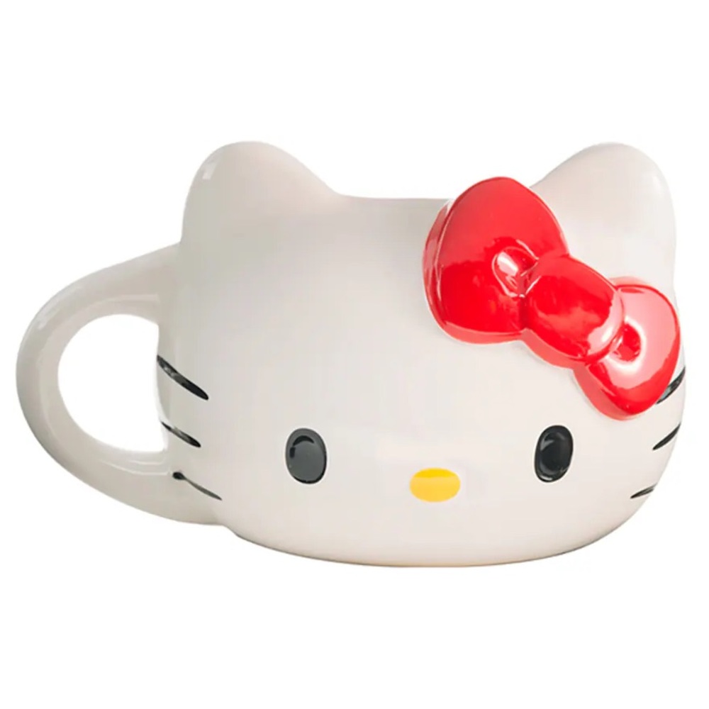 🎀 Sanrio Hello Kitty Figural Sculpted Coffee Tea Mug